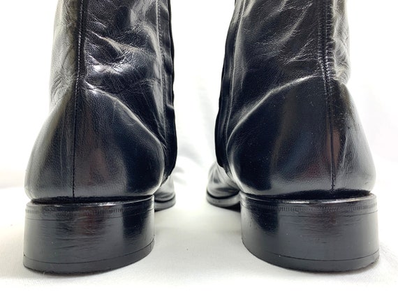 FLORSHEIM Boots Beatles Boots size 12 Black Leath… - image 6