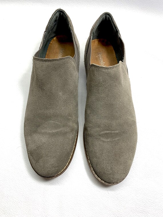 Chaussons Slip-on En Velours Gris Foncé Creatures Of Comfort - Taille 40 (US 9.5 Femme) - Neufs