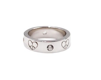 Dainty Natural White Zircon Ring, 925 Sterling Silver Stacking Band, Minimalist Promise Ring, Bridesmaid Gift, Everyday Jewelry for Her