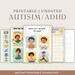 Visual Schedule & Reward Charts for Kids Printable Routine Cards ...