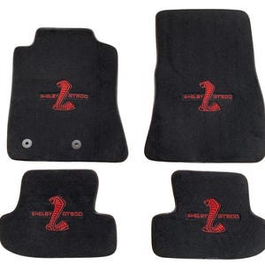 Alfombrilla de alfombra para SHELBY GT500, hecha a medida, accesorio para coche SHELBY, alfombrilla para coche GT500, A++