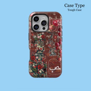 Palestinian-style fruits and flowersPhone case For iPhone 16 15 14 13 12 11 8 Pro Plus Max Tough MagSafe Samsung S25 S24 S23 S22 Ultra Cover