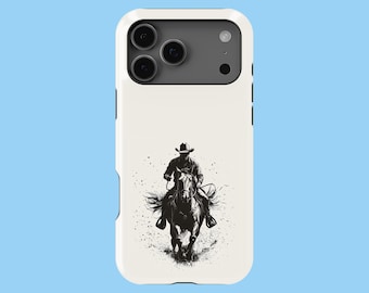Wild West Rodeo Ranch Gift Phone Case For iPhone 17 16 15 14 13 12 11 8 Air Pro Max Tough MagSafe Samsung S25 S24 S23 S22 S21 FE Ultra Cover