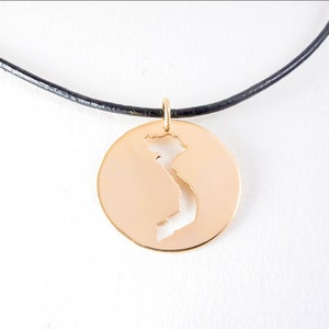 Gold Vietnam Halskette, Vietnam Karte, goldene Karte Halskette, Vietnam Anhänger, Adoption Halskette, Kartenanhänger, Adoption Geschenk, Reisegeschenk