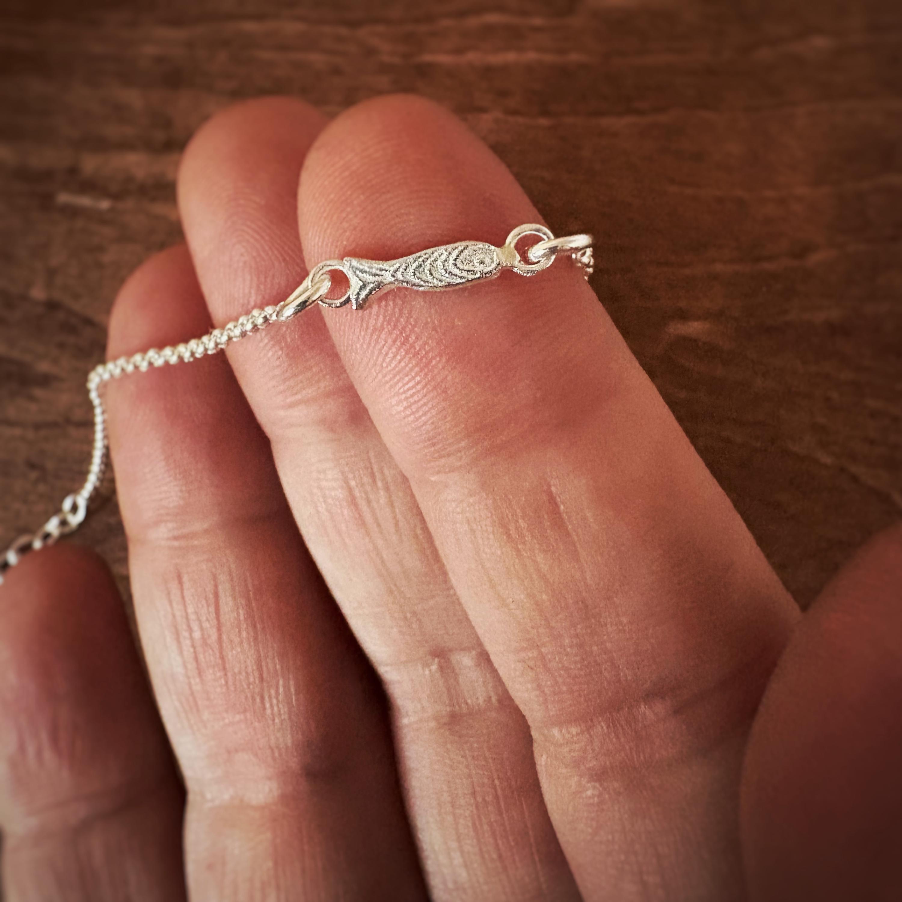 Bracelet Bijoux Argent CrÃ©ateur Sardine Bracelet Canada