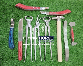 Professional Farrier Hoof Care Tool Set
