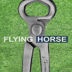 Alicate para ferrador de cascos de cavalo de 10" (para cavalos e pôneis menores)