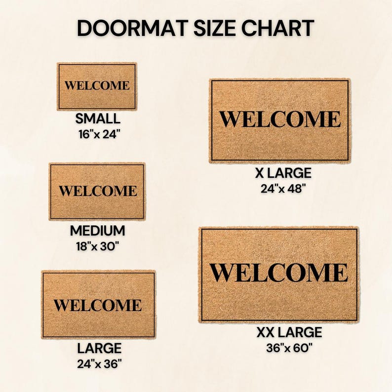 Custom Door Mat, Personalized Doormat, Personalized Gift, Custom Gifts, Housewarming Gift, Welcome Mat, Birthday Gift, Christmas Gift image 8