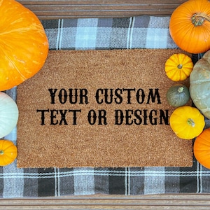 Custom Door Mat, Personalized Doormat, Personalized Gift, Custom Gifts, Housewarming Gift, Welcome Mat, Birthday Gift, Christmas Gift image 3