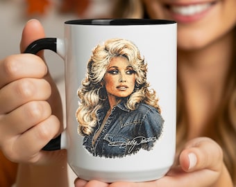 Dolly Parton Mug: Country Queen Accent Mug, RIP For Dolly Parton Cup, In Memory of Dolly, What Would Dolly Do?