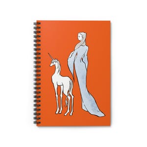 Einhorn Prinzessin Asiatisch Ästhetik Spiralblock liniert Journal für Ideen und Inspiration