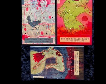 3 Tarot Decks + 3 books