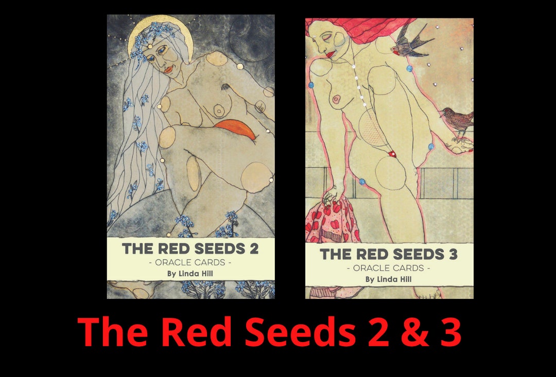 お値下げ　THE RED SEEDS ２　ORACLE CARDS The RED SEEDS 2 ORACLE Cards ∙a Journey Through the Many