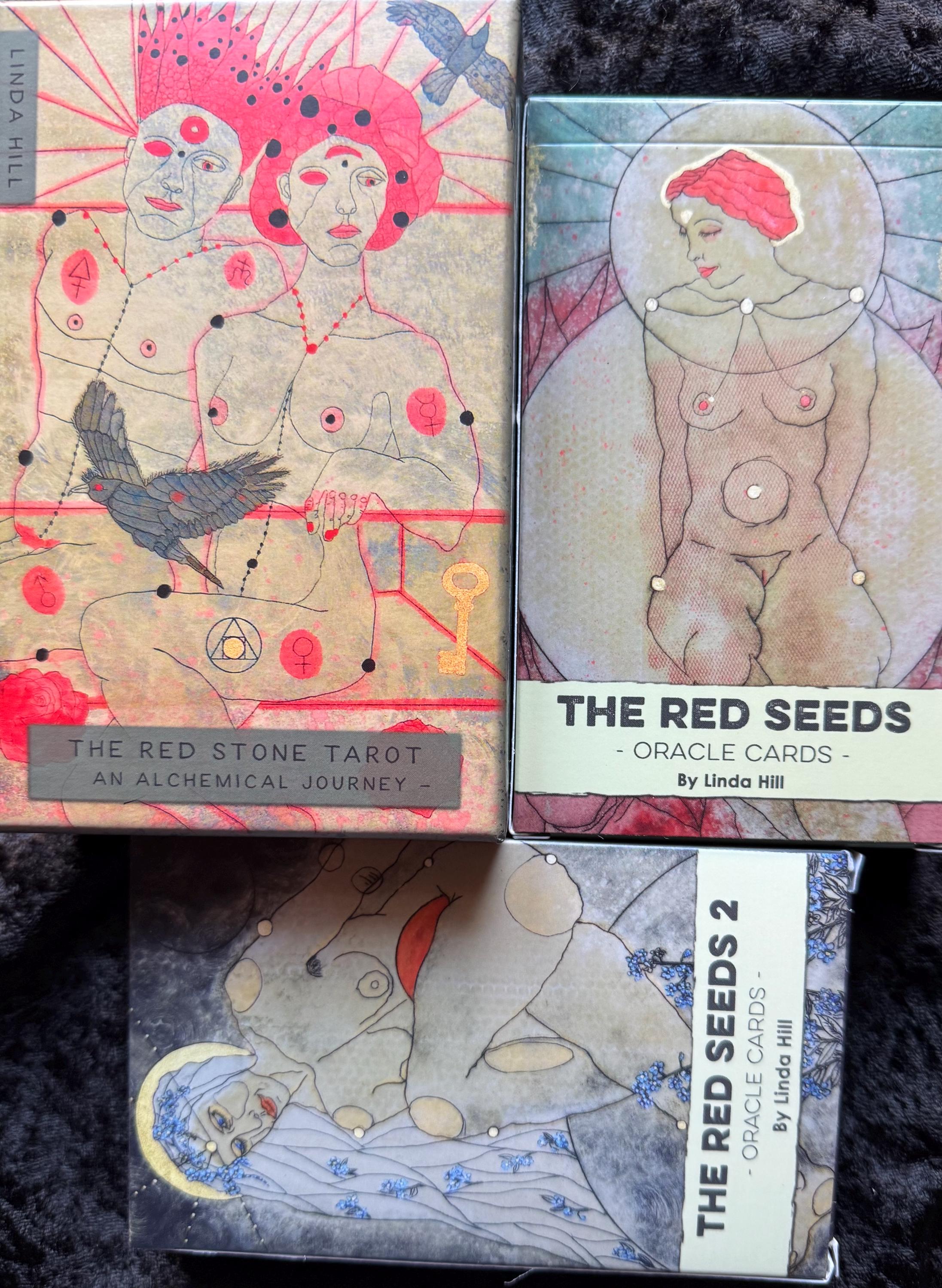 The RED SEEDS ORACLE 1 Cards ∙ a Journey Through the Many
