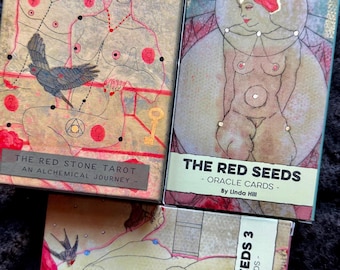 お値下げ　THE RED SEEDS ２　ORACLE CARDS TheRedSeeds - Etsy