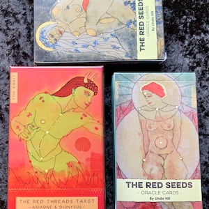 Red Seeds Oracle Deck - Etsy