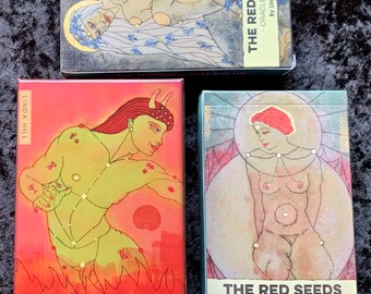 RED THREADS tarot + 1 book + 2 0racles