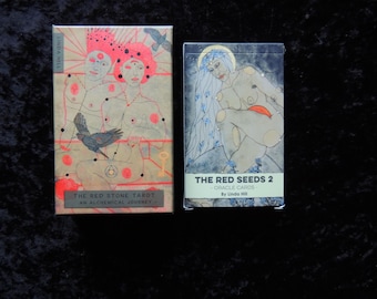 Red Stone Tarot + 1 Book + oracle 2