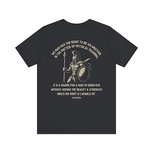 Strength Training Inspirational Tee, Workout Shirts, Fitness Apparel, Gym Humor T-Shirt, Motivational Gift, Weightlifting Clothing