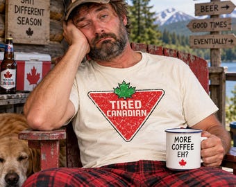 Tired Canadian Tee