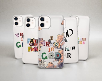 Christian Girly Phone Case Jesus Teen Cover for iPhone 17 Pro Max, 16 15 14 13 12 11 & Samsung S25 Fe S24 S23 A17 A56 A16 A36 S26, Pixel 10