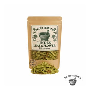 Linden Tea – Linden Leaf & Flower (Tilia europaea) | Fresh Wild Harvest Herbal Tea | Premium Quality