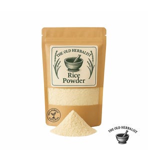 Rice Powder | Ground Rice Flour | Dried Rice | Botanical Ingredient | Fresh Harvest | Fresh Batch | No Pesticides