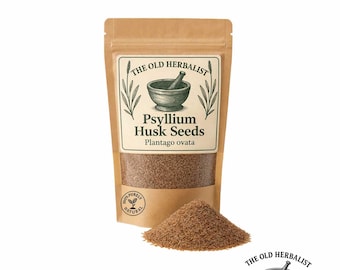 Psylliumfrön | Plantago arenaria | Svart