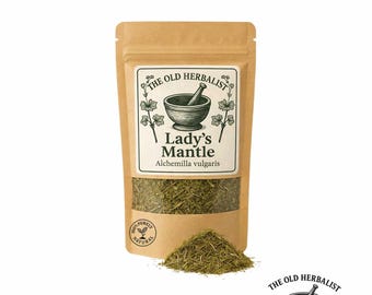 Lady’s Mantle – Alchemilla vulgaris – Loose Leaf Herbal Tea