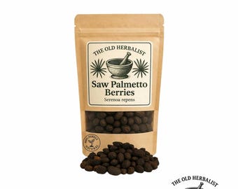 Frutos secos de Saw Palmetto – Serenoa repens