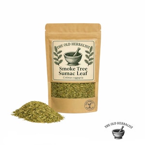 Hoja de zumaque de árbol de humo / Cotinus coggygria / Hoja suelta