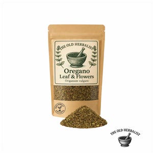 Oregano Leaf & Flowers | Origanum vulgare | Dried
