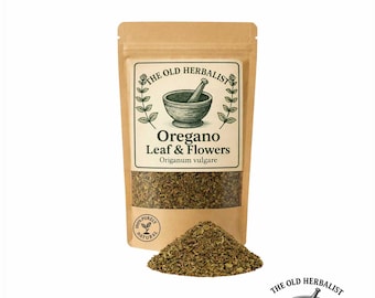 Oregano Leaf & Flowers | Origanum vulgare | Dried