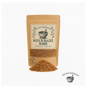 Witch Hazel Bark – Hamamelis Virginiana | Wild Harvested | Fresh & Natural Herbal Tea Loose Bark | Premium Quality