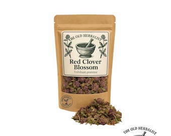 Red Clover Blossoms – Trifolium pratense Dried Loose Leaf Herbal Tea