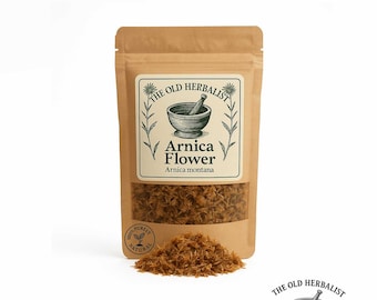 Arnica Flower – Whole Arnica Montana Blossoms | Fresh Wild Harvest Loose Leaf Herbal Tea | Premium Quality