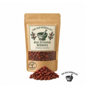 Red Juniper Berries | Juniperus oxycedrus | Dried Whole Berries