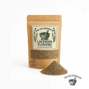 Lavender Flowers | Organic Dried Buds | Lavandula angustifolia | Loose Leaf Tea | Fresh Batch | Premium Quality
