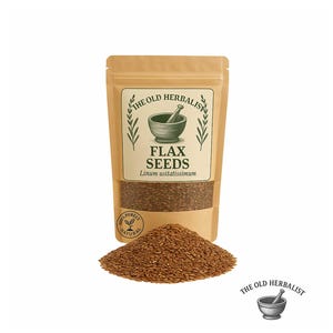 Flax Seeds -  Linum Usitatissimum | Fresh & Natural | Wild Harvest | Herbal Superfood | Premium Quality