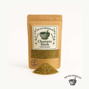 Cleavers Herb – Galium aparine | Wildcrafted Loose Leaf Herbal Tea | Natural Ю No Chemicals | Fresh Batch | Premium Quality