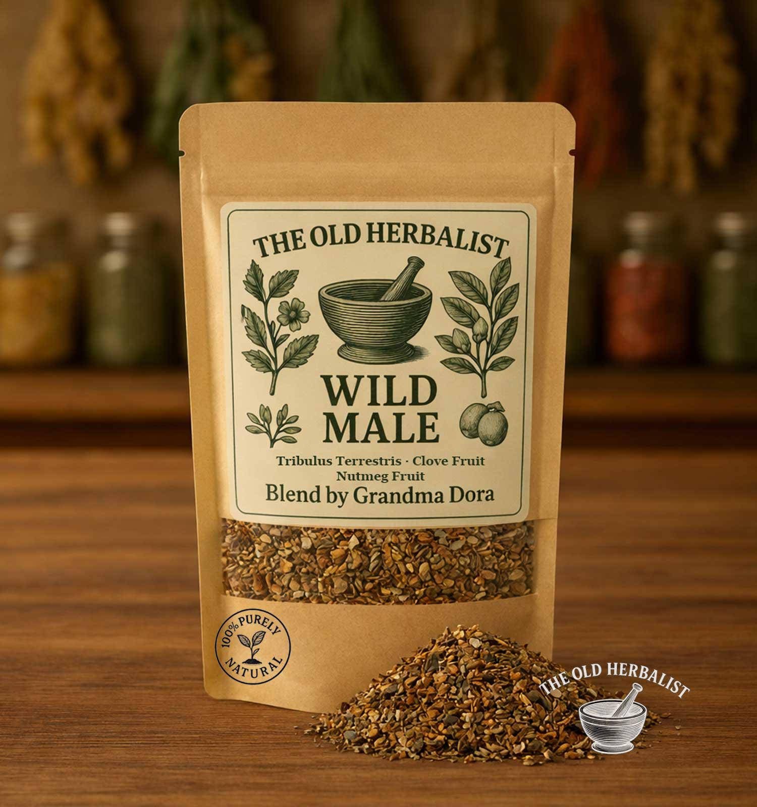 Herbal Love Tea Blend | Wild Male | Loose Leaf Mix - Etsy