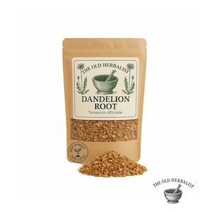 Dandelion Root – Taraxacum officinale | Dandelion Root Tea | Wild-Harvested Herbal Root | Loose Cut | Premium Quality