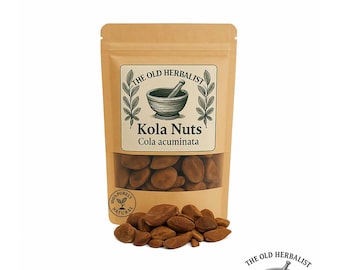 Kola Nuts – Wild Harvested Cola acuminata | Cola Nuts | Cuts | Dried |  Natural Herbal Energy Booster  | Fresh Harvested | Premium Quality