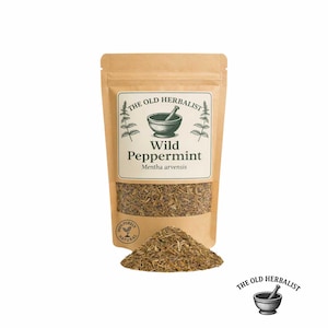 Wilde Pfefferminze | Mentha arvensis | Loser Blatt Kräutertee | Frische Wildcrafted Minze