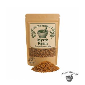 Myrrh Resin – Commiphora myrrha | Wild-Harvested Natural Herbal Resin | Fresh Batch, No Chemicals  | Premium Quality
