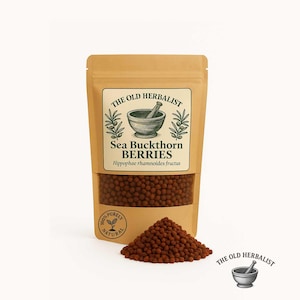 Sea Buckthorn Berries – Wild Harvested | Hippophae Rhamnoides | Fresh | Dry Herb