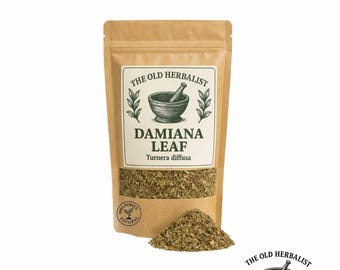 Damiana Leaf – Turnera Diffusa Loose Leaf Herbal Tea