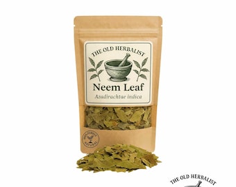 Neem Leaf Tea - Azadirachta indica  Loose Leaf