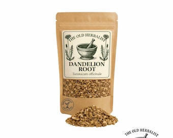 Dandelion Root – Taraxacum officinale Loose Cut Tea