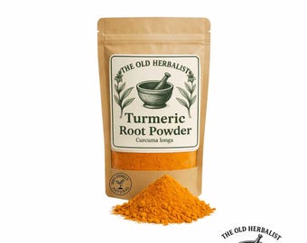 Turmeric Root Powder | Curcuma | Tumeric Powder | Curcumin | Jiang Huang | Herbal Spice | Fresh Batch